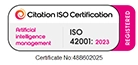 Logo image - Iso 42001 2023